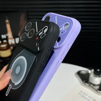 iPhone 17 Pro Max mat şeffaf manyetik kılıf, iPhone 16 ile uyumlu