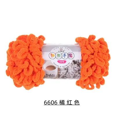 Finger Knitting Yarn, Medium Thickness, for Hand Knitting, DIY Pillow and Blanket - 11