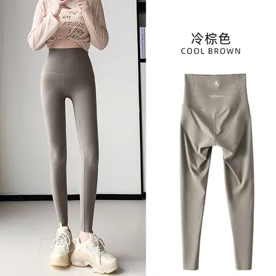 3D Libellen-Hai-Leggings, hohe Taille, dünnes Modell, bauchformend - 7