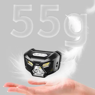 Cross-border rechargeable headlamp long-life headlight