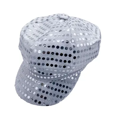 70s disco sequin hat for parties and cosplay