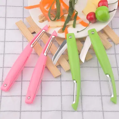 2 in 1 meyve bıçağı ve sebze soyucusu