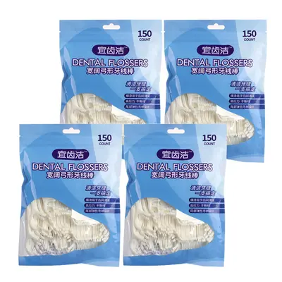 Diş ipi çubukları, 150 adet, ultrafine