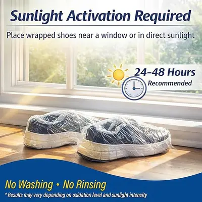 KineShineX Yellowing Remover Gel for White Sneakers - 3