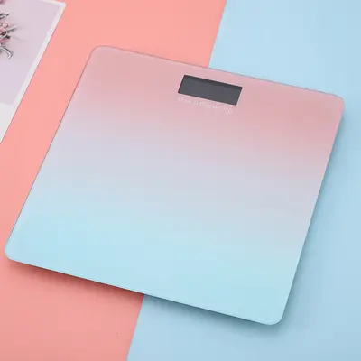 Dikkatle seçilmiş LED vücut terazileri, gizli ekranlı vücut ağırlığı terazileri, toptan dijital teraziler, vücut ağırlığı terazileri, sağlık terazileri, isteğe bağlı degrade - 9