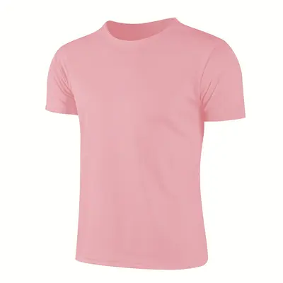 Quick-Dry Sports T-Shirt, Round Neck, Short Sleeve, Custom Text and Logo Print