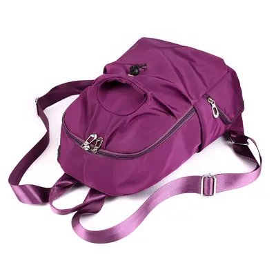 Lightweight Nylon Backpack, Large Capacity for Outdoor Travel and Student Use - 4