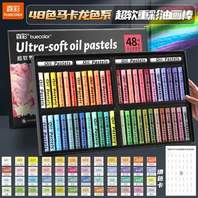 Profesyonel yağlı pastel, makaron renkleri, 24 renk - 11