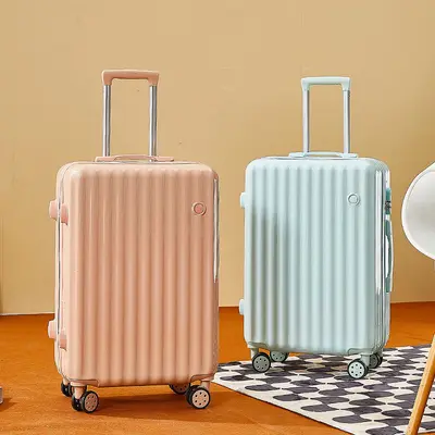 Korean Style Combination Lock Suitcase, 360° Wheels, Large Capacity - 3