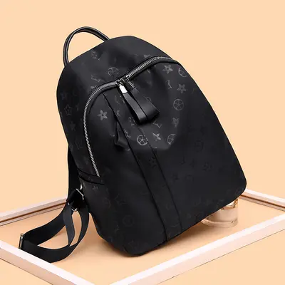 Women's Backpack Soft Leather Korean Style Single-Shoulder Crossbody - 3