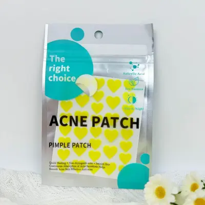 Pimplepatch Heart-Shaped Acne Patches Hydrocolloid Effective - 7