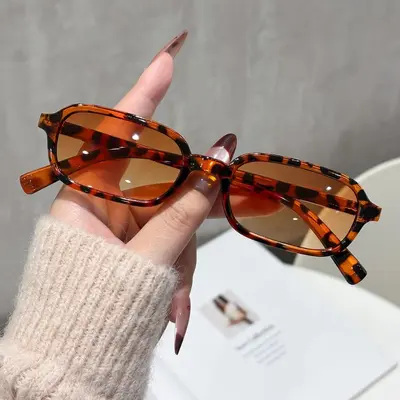 6-Piece Small Frame Sunglasses Set for Men and Women - 4