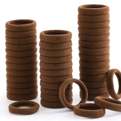 Korean-Style Seamless Hair Bands, 100 Pieces, High Elasticity