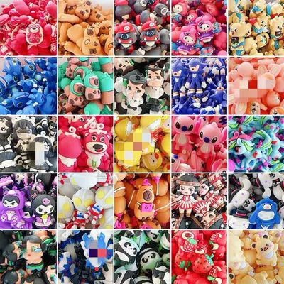 Trendige PVC-3D-Cartoon-Sammelfiguren