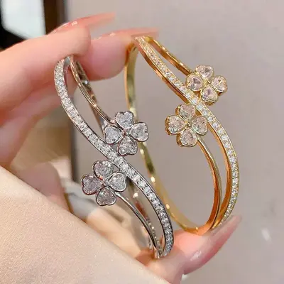 Strass-Armband mit schlichtem Design - 7