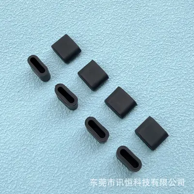 USB-C Veri Kablosu Koruma Kapağı Toz Fişi Silikon Kılıf Şarj Kablosu Konnektör Koruma Başlığı Android USB-C