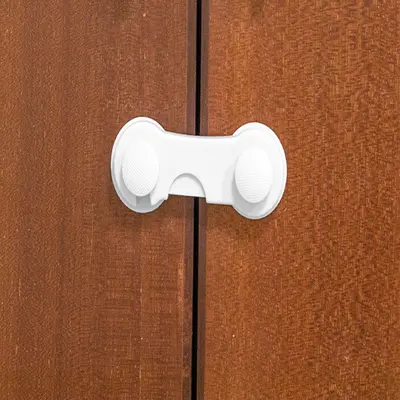 Child Safety Lock for Drawers and Refrigerator Doors, Anti-Pinch - 7