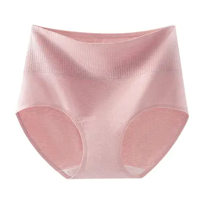 Damen High-Waist Baumwollslips, bauchformend, Übergröße - 9