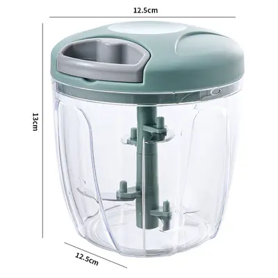 Knoblauchpresse, manuelle Knoblauchpresse, multifunktionale Knoblauchpresse, Ingwer-Knoblauch-Hackmaschine für Lebensmittelzusätze, kleine Knoblauch-Küchenmischmaschine - 12