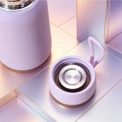316 Stainless Steel Vacuum Mini Pocket Cup with Carry Rope - 4