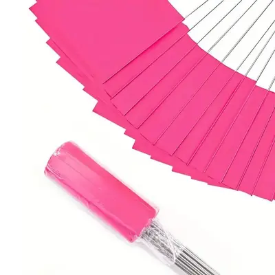 Anpassbare farbige PVC-Markierungsfähnchen mit Draht - 12