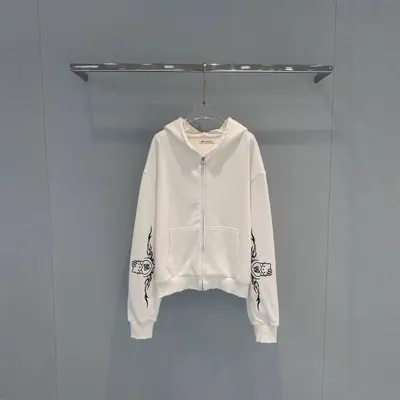 Women's hooded zip sweatshirt with print, autumn 2026