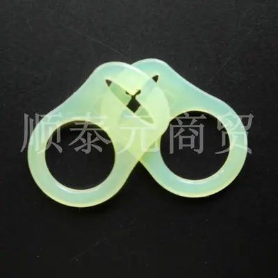 Silicone Ring Clip for MAM Pacifier Chain, Hole-Free - 11