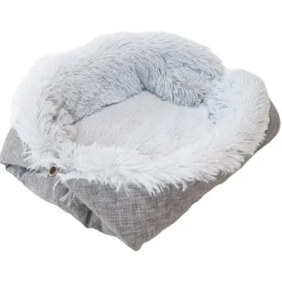 Cross-border Cat Bed Pet Mat Dual-Use Dog Bed Cat Mat Plush Cat Bed Pet Nest Autumn Winter Nest Mat Labelable