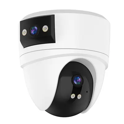 Dome security camera 360° ceiling mounted HD indoor - 7