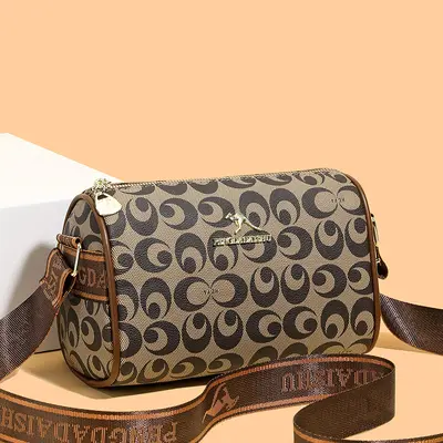 Large Capacity Retro Women's Single Shoulder Bag Crossbody Commuter Bag - 7