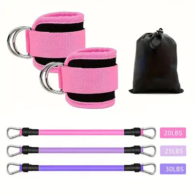 Leg Training Resistance Band Elastic Rope for Squats and Glute Fitness - 7