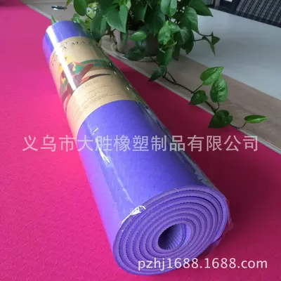 TPE-Yogamatte 8mm, zweifarbig, 183x61 cm - 8