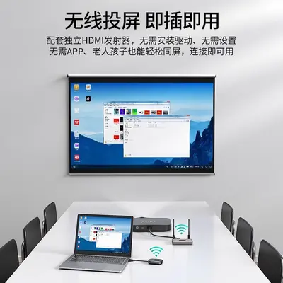 WX02S HDMI wireless screen mirroring transmitter HD video - 3