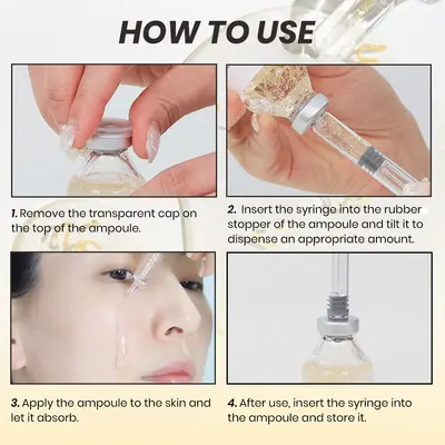 跨境专供胶原蛋白原液Deep Collagen Silk深层保湿安瓶精华液30ml