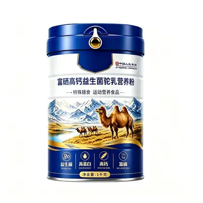Selenium-Rich High-Calcium Probiotic Camel Milk Nutrition Powder for Middle-Aged and Elder - 7
