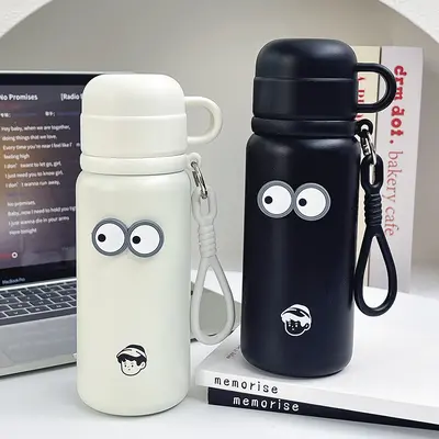 316 Stainless Steel Insulated Tumbler with Tea Infuser and Straw - 3