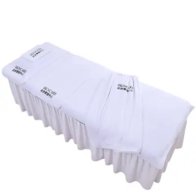Beauty Salon Towel Coral Fleece with Laser Engraving and Embroidered Logo