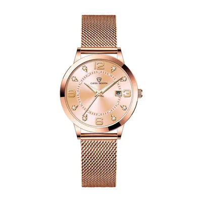 SENO women's watch, luminous, waterproof, steel band - 7