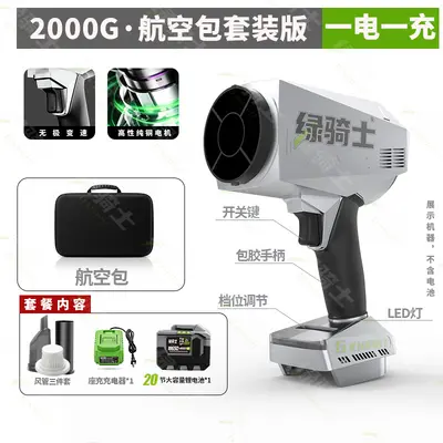 Industrial Powerful Handheld Air Blower, Dust Blowing and Suction - 7