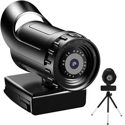 4K-Webcam für Computer, Auto-Focus, USB Live-Streaming