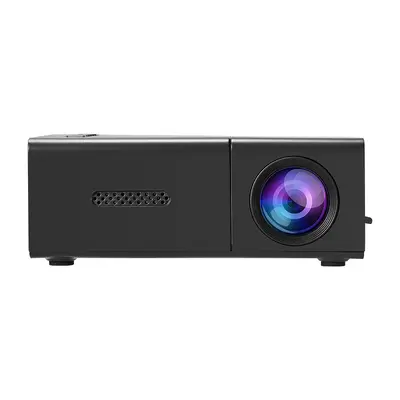Sınır ötesi YG300 projektör çocuk küçük mini projektör ev duvar projeksiyonu 4K yüksek çözünürlüklü taşınabilir projektör - 11