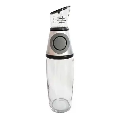 Sınır Ötesi Cam Ölçülü Yağ Döküm Şişesi Basınçlı Tip Ev Kullanımı Baharat Şişesi Dereceli Kontrollü Ölçüm Damlama Önleme 500ml