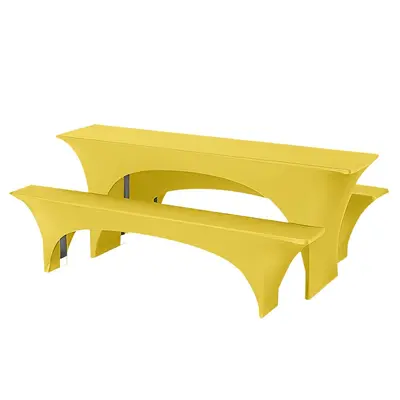 Elastic garden table cover, rectangular, durable - 12