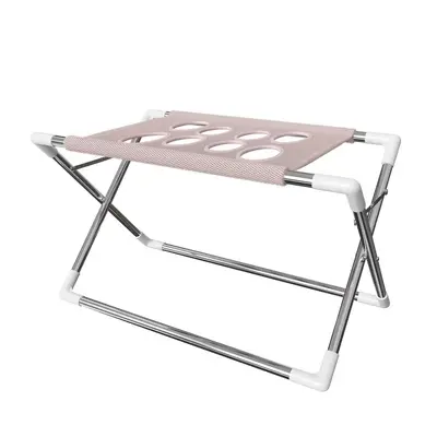 Foldable Cat Bath Rack with Nail Trimming Restraint for Small Dogs - 13
