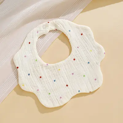 Saliva towel type A baby bib pure cotton gauze soft adjustable wholesale baby supplies child bib - 10