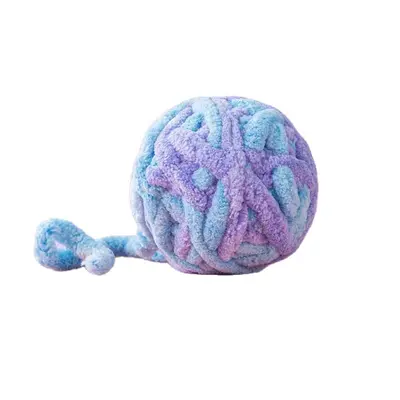 Yarn Ball Cat Toy with Plush Teaser Ball, Self-Play - 5