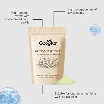 GOOGEER Nutritional Milk Powder Daily Energy Support Easy-to-Mix