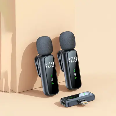Neues kabelloses Ansteckmikrofon L06 intelligente Rauschunterdrückung Bluetooth Outdoor tragbares Mini-Ansteckmikrofon - 10
