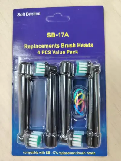 Replacement Heads for Round-Head Electric Toothbrush - 7
