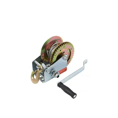 Wire Rope Manual Hoist Small Winch Cargo Lifter